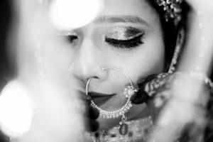Wedding Photo of Indian Woman