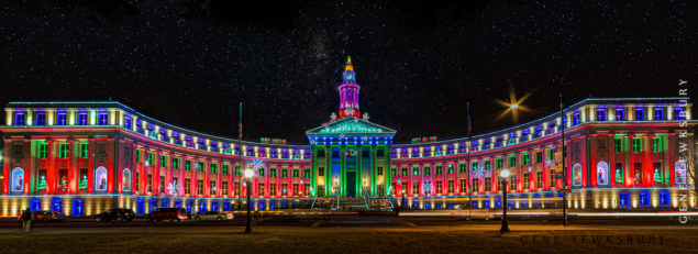 Denver lights building